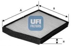 Filter, Innenraumluft UFI 53.099.00