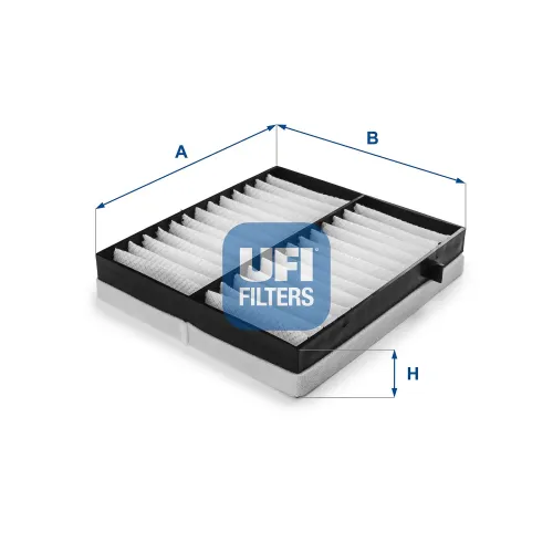 Filter, Innenraumluft UFI 53.100.00 Bild Filter, Innenraumluft UFI 53.100.00