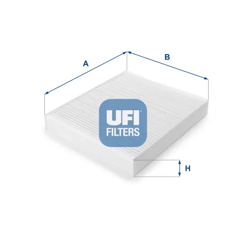 Filter, Innenraumluft UFI 53.102.00 Bild Filter, Innenraumluft UFI 53.102.00