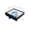 Filter, Innenraumluft UFI 53.106.00
