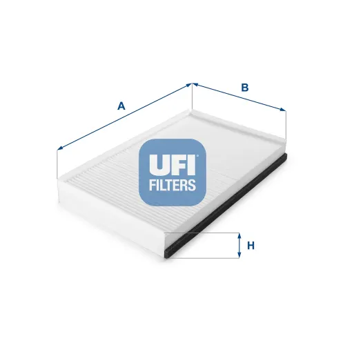 Filter, Innenraumluft UFI 53.110.00 Bild Filter, Innenraumluft UFI 53.110.00