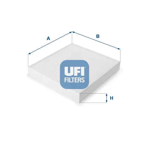 Filter, Innenraumluft UFI 53.115.00 Bild Filter, Innenraumluft UFI 53.115.00