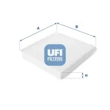 Filter, Innenraumluft UFI 53.118.00