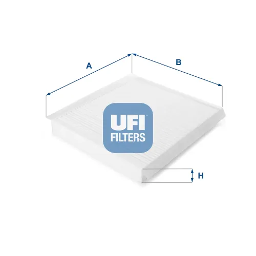 Filter, Innenraumluft UFI 53.118.00 Bild Filter, Innenraumluft UFI 53.118.00