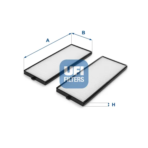 Filter, Innenraumluft UFI 53.119.00 Bild Filter, Innenraumluft UFI 53.119.00