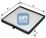 Filter, Innenraumluft UFI 53.126.00