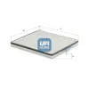 Filter, Innenraumluft UFI 53.127.00