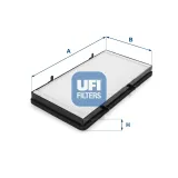 Filter, Innenraumluft UFI 53.131.00