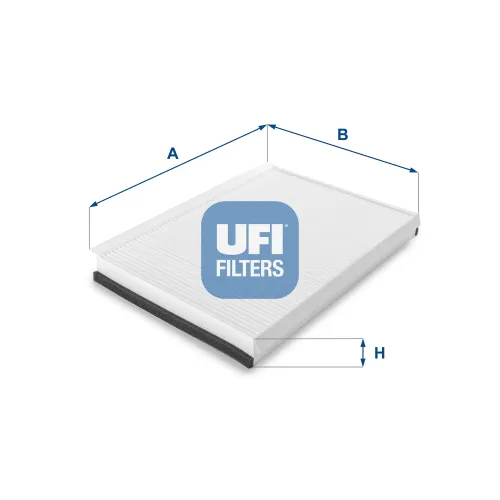 Filter, Innenraumluft UFI 53.137.00 Bild Filter, Innenraumluft UFI 53.137.00