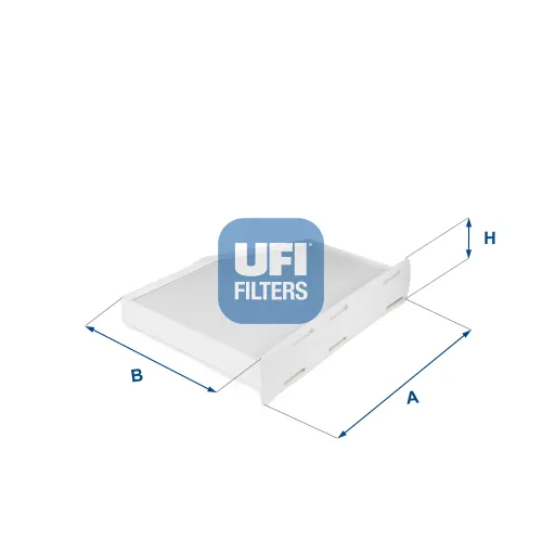 Filter, Innenraumluft UFI 53.148.00 Bild Filter, Innenraumluft UFI 53.148.00