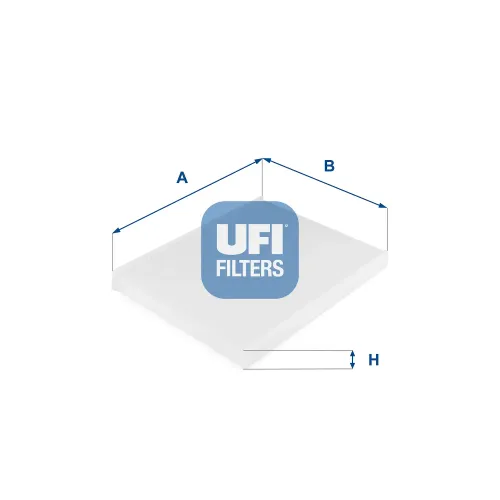 Filter, Innenraumluft UFI 53.149.00 Bild Filter, Innenraumluft UFI 53.149.00