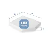 Filter, Innenraumluft UFI 53.153.00