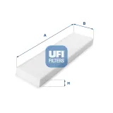 Filter, Innenraumluft UFI 53.156.00