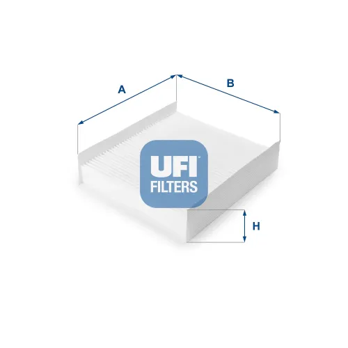 Filter, Innenraumluft UFI 53.157.00 Bild Filter, Innenraumluft UFI 53.157.00