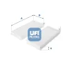 Filter, Innenraumluft UFI 53.164.00