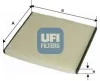 Filter, Innenraumluft UFI 53.184.00