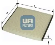 Filter, Innenraumluft UFI 53.184.00