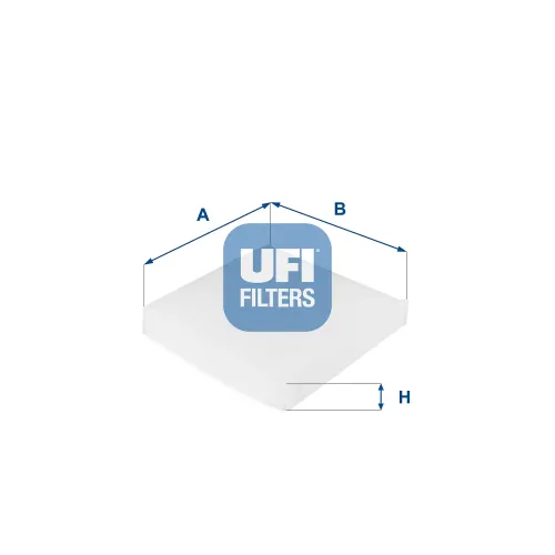 Filter, Innenraumluft UFI 53.210.00 Bild Filter, Innenraumluft UFI 53.210.00