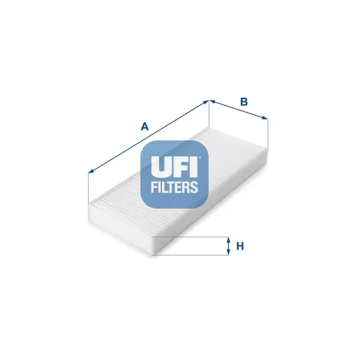 Filter, Innenraumluft UFI 53.214.00 Bild Filter, Innenraumluft UFI 53.214.00