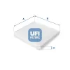 Filter, Innenraumluft UFI 53.215.00