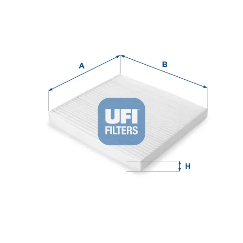 Filter, Innenraumluft UFI 53.215.00 Bild Filter, Innenraumluft UFI 53.215.00
