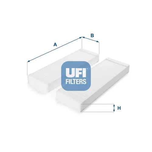 Filter, Innenraumluft UFI 53.226.00 Bild Filter, Innenraumluft UFI 53.226.00