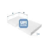 Filter, Innenraumluft UFI 53.229.00