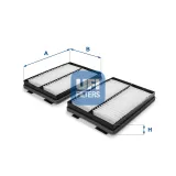 Filter, Innenraumluft UFI 53.234.00