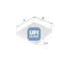 Filter, Innenraumluft UFI 53.243.00