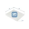 Filter, Innenraumluft UFI 53.248.00