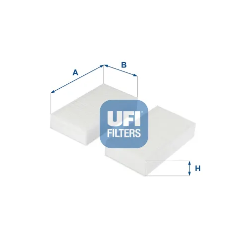Filter, Innenraumluft UFI 53.253.00 Bild Filter, Innenraumluft UFI 53.253.00