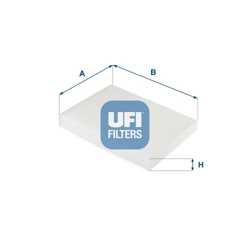 Filter, Innenraumluft UFI 53.273.00 Bild Filter, Innenraumluft UFI 53.273.00