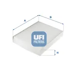 Filter, Innenraumluft UFI 53.276.00