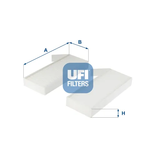 Filter, Innenraumluft UFI 53.277.00 Bild Filter, Innenraumluft UFI 53.277.00
