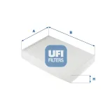 Filter, Innenraumluft UFI 53.293.00