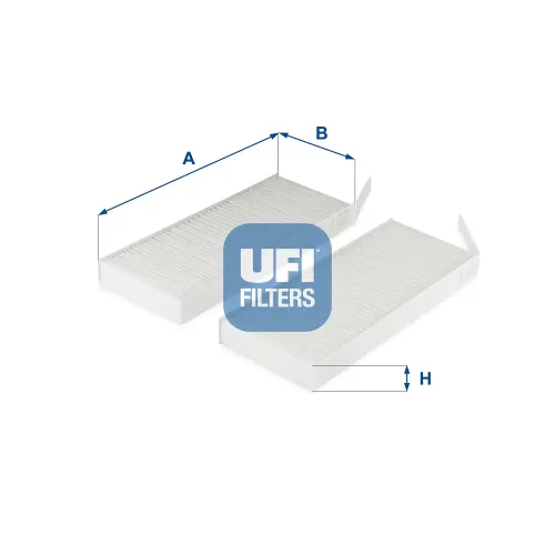 Filter, Innenraumluft UFI 53.311.00 Bild Filter, Innenraumluft UFI 53.311.00