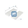 Filter, Innenraumluft UFI 53.313.00