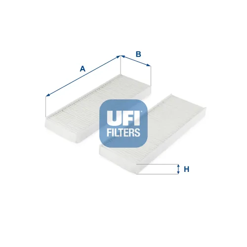 Filter, Innenraumluft UFI 53.313.00 Bild Filter, Innenraumluft UFI 53.313.00