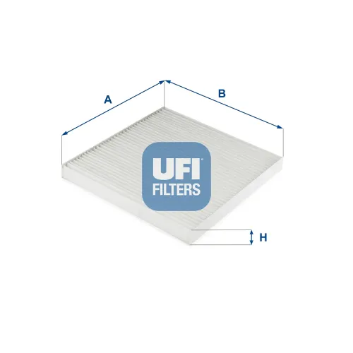 Filter, Innenraumluft UFI 53.327.00 Bild Filter, Innenraumluft UFI 53.327.00