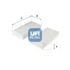 Filter, Innenraumluft UFI 53.332.00