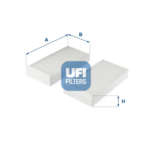 Filter, Innenraumluft UFI 53.332.00 Bild Filter, Innenraumluft UFI 53.332.00