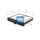 Filter, Innenraumluft UFI 53.365.00