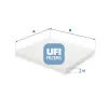 Filter, Innenraumluft UFI 53.367.00