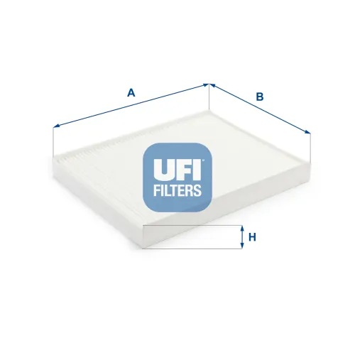 Filter, Innenraumluft UFI 53.379.00 Bild Filter, Innenraumluft UFI 53.379.00