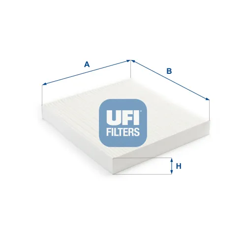 Filter, Innenraumluft UFI 53.383.00 Bild Filter, Innenraumluft UFI 53.383.00