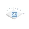 Filter, Innenraumluft UFI 53.384.00