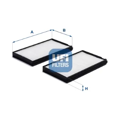 Filter, Innenraumluft UFI 53.394.00