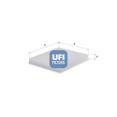 Filter, Innenraumluft UFI 53.401.00