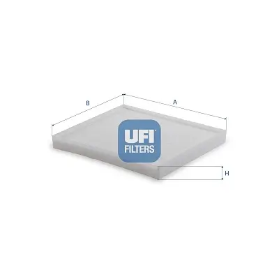 Filter, Innenraumluft UFI 53.534.00 Bild Filter, Innenraumluft UFI 53.534.00