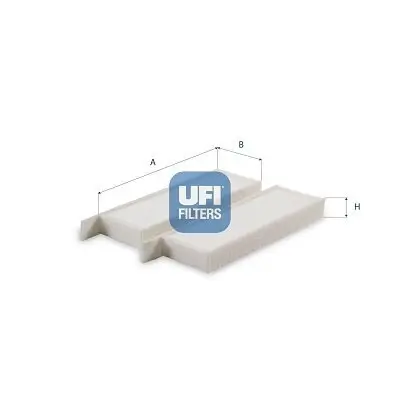 Filter, Innenraumluft UFI 53.587.00